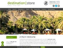 Tablet Screenshot of destinationstore.co.uk